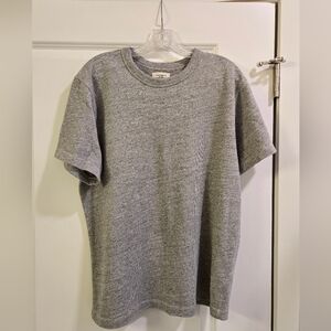 Buck Mason - Field Spec Tee - Speckled Grey - Size Large - True to Size